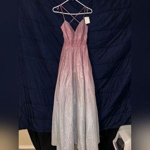 Prom dress/ wine color